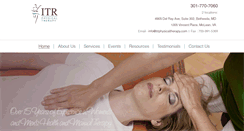 Desktop Screenshot of itrphysicaltherapy.com
